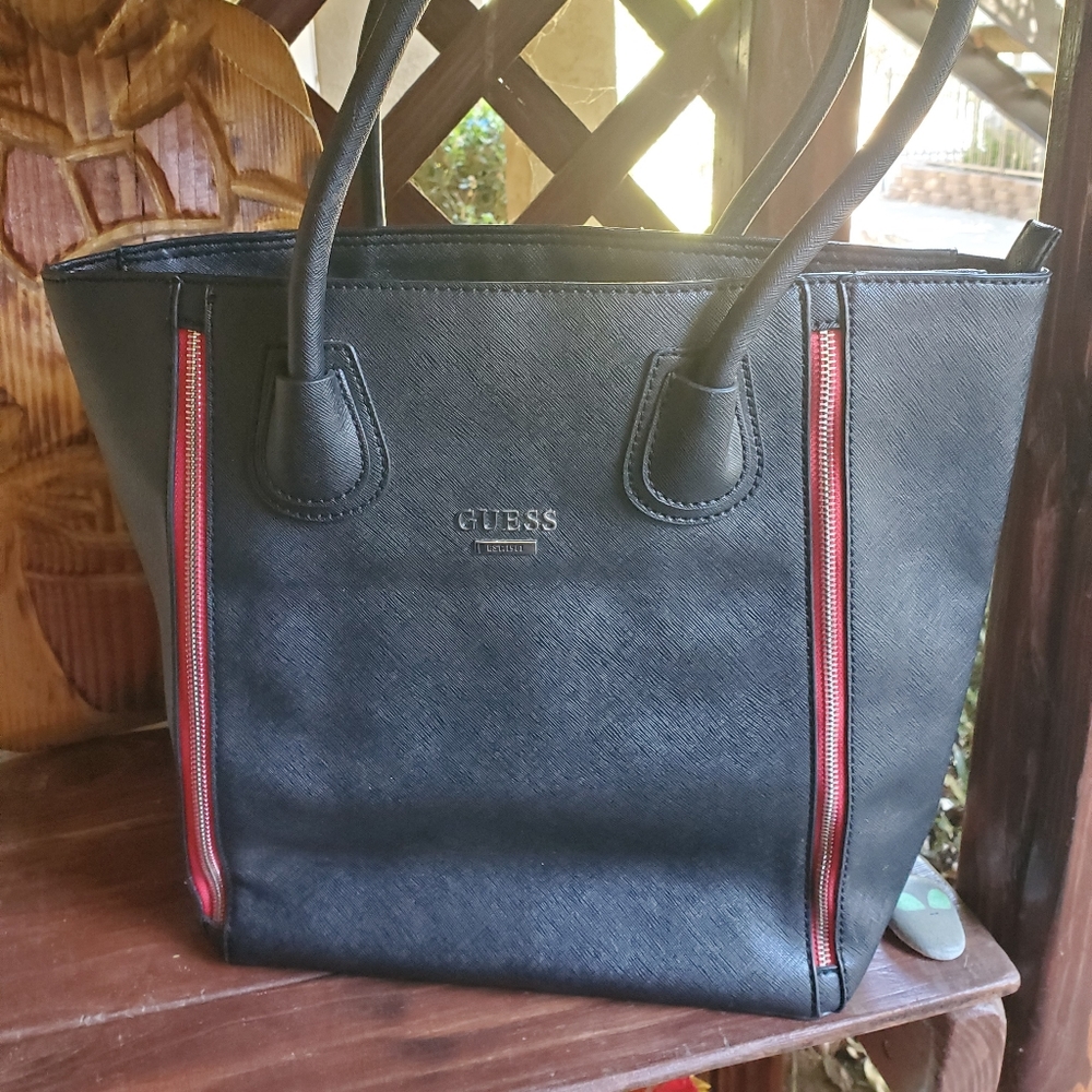 Black Guess Bag, Tote, Purse